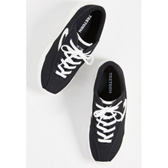 TRETORN Canvas Platform Sneakers - Picture 4 of 8